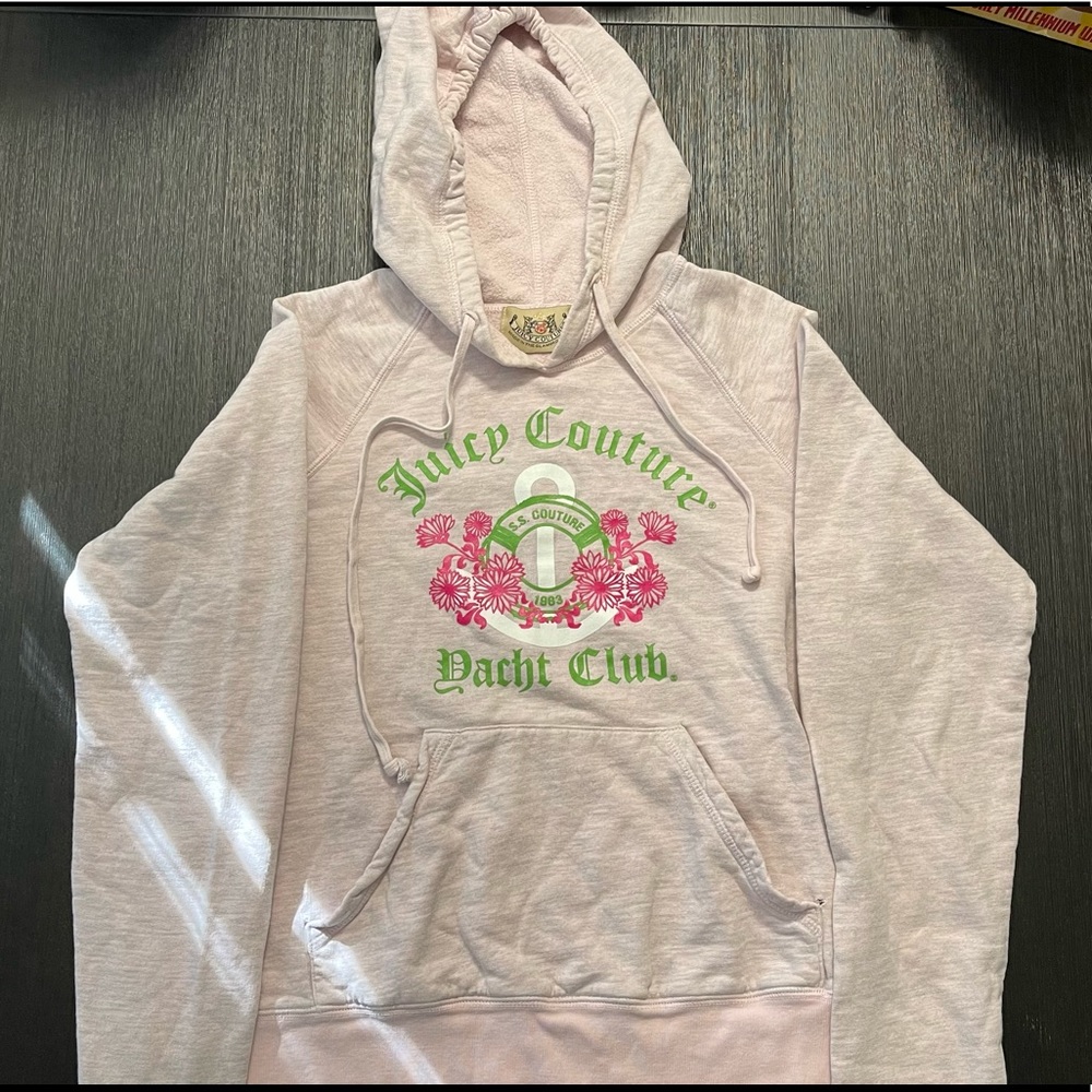 Juicy Couture Yacht Club Pink Hoodie